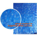 polyester hook shower curtain, PEVA Material and Eco-Friendly, Home Textile Fabric